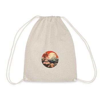 Mystic Fuji - Drawstring Bag - nature - Front