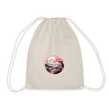 Crépuscule cerise - Sac de sport léger - nature - Devant