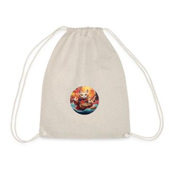 Cercle de délices culinaires - Sac de sport léger - nature - Devant