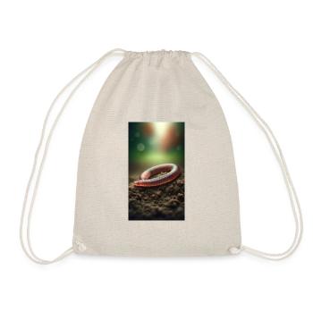 Earthworm - Drawstring Bag - nature - Front