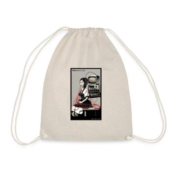 Connected - 03 - Drawstring Bag - nature - Front