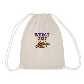 Wurst Zeit - Turnbeutel - Natur - Vorne