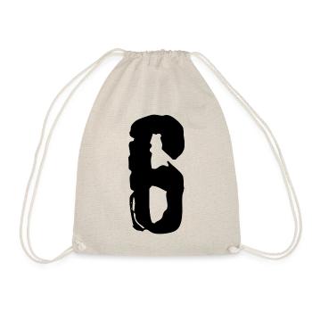 Maillot numéro 6 - Sac de sport léger - nature - Devant