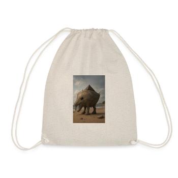 Ugly elephant - Turnbeutel - Natur - Vorne