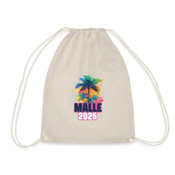 Malle 2025 Urlaub Palmen - Turnbeutel - Natur - Vorne