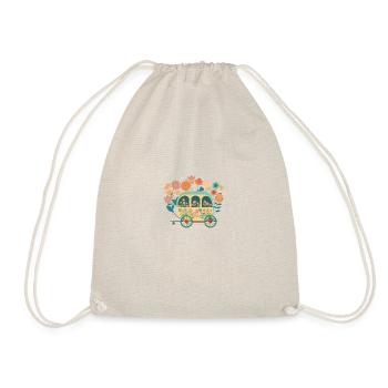 The Fairy Tale Carriage 2 - Drawstring Bag - nature - Front