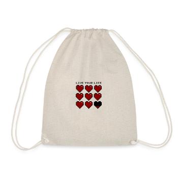 Live your life - Sac de sport léger - nature - Devant