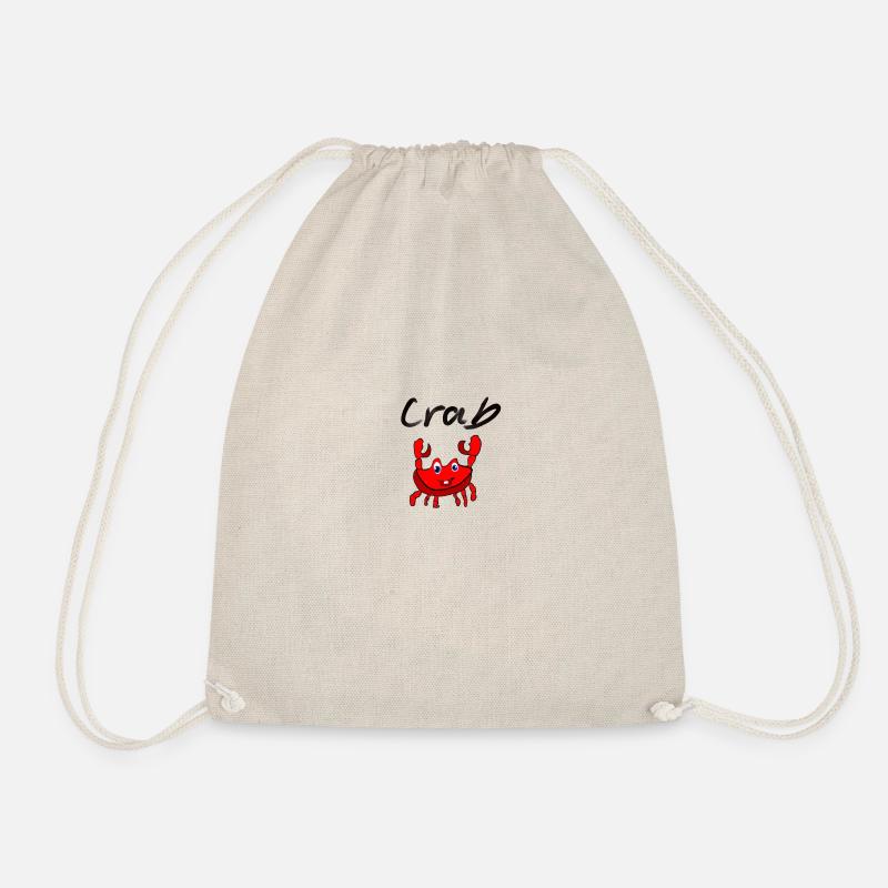 Crab - Drawstring Bag - nature