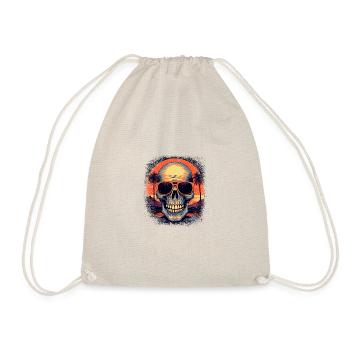Idée cadeau d’anniversaire Costume de squelette exosquelettique - Sac de sport léger - nature - Devant