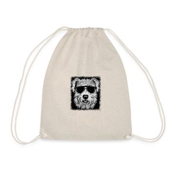dogs dog lover mammal dog love dogwalking - Turnbeutel - Natur - Vorne