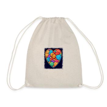 Déclaration Citation Cool Hippie Idée cadeau - Sac de sport léger - nature - Devant