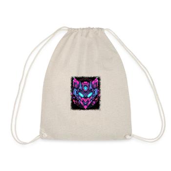 birthday present horned white gift geek quote bday - Drawstring Bag - nature - Front