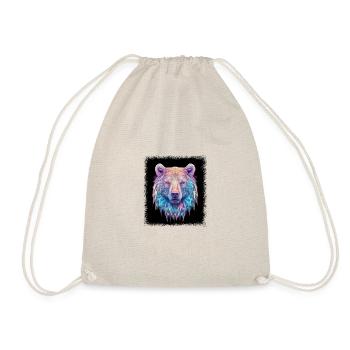funny sayings coati quote panda jokes gift idea - Turnbeutel - Natur - Vorne