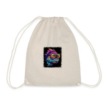 funny quote birthday present idea fish head - Turnbeutel - Natur - Vorne