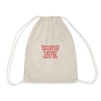 Funny Ginger / Redheads Citation - Sac de sport léger - nature - Devant