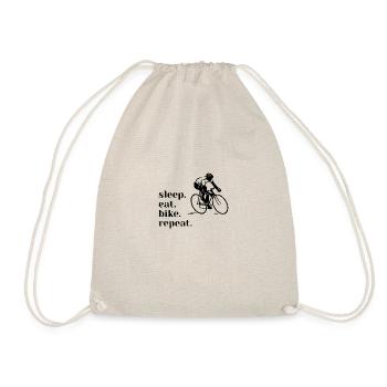 Biking / Bicycle / Bestseller / Gift Idea - Drawstring Bag - nature - Front