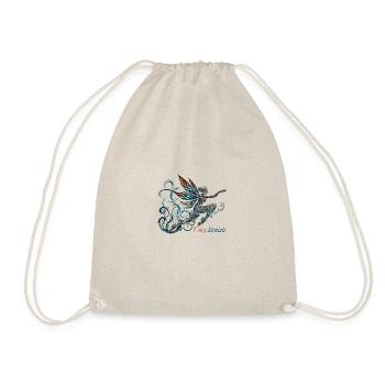 The Fairy Who Spins by FairyBreizh - Drawstring Bag - nature - Front