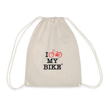 I Love my Bike - Sac de sport léger - nature - Devant