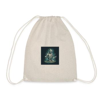 Profit Through Artistic Rebellion - Drawstring Bag - nature - Front