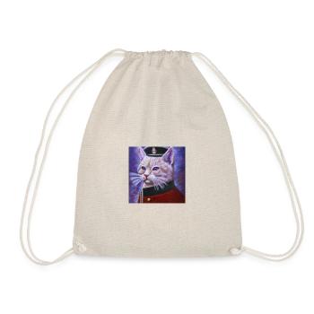 The Fred the Admiral's Cat - Drawstring Bag - nature - Front