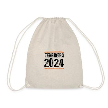 Tenerife 2024 Saying - Drawstring Bag - nature - Front