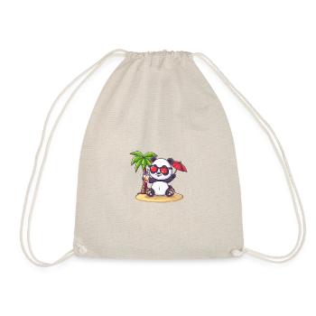 Palmier d’été de l’île aux pandas - Sac de sport léger - nature - Devant