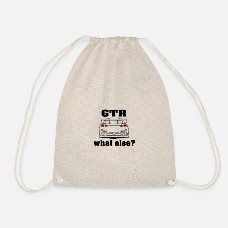 GTR R35 (Auto) What else? - Drawstring Bag - nature