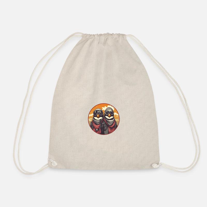 Manchots aviateurs - Sac de sport léger - nature