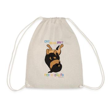 Just overstimmed - Drawstring Bag - nature - Front