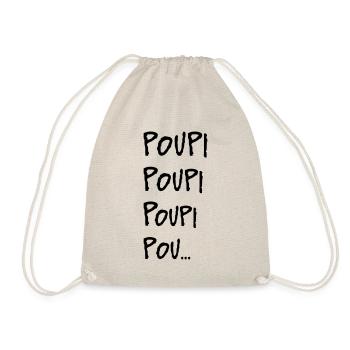 Poupi Poupi Poupi Pou La danse de Doui de Malcolm - Sac de sport léger - nature - Devant