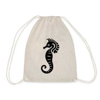 Sea horse - Drawstring Bag - nature - Front