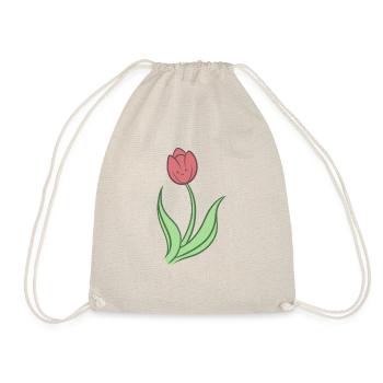 Tulipe douce - Sac de sport léger - nature - Devant