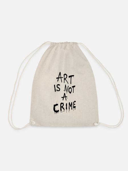 Art is not a crime - Turnbeutel - Natur