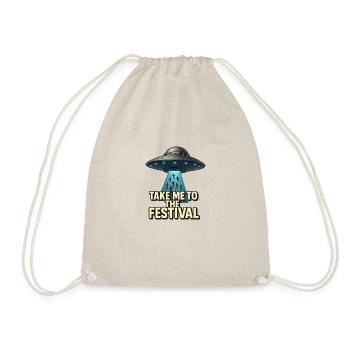 Take me to the Festival - Turnbeutel - Natur - Vorne