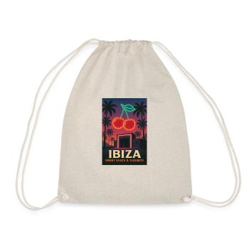 Ibiza Nightlife Vibes simple - Turnbeutel - Natur - Vorne