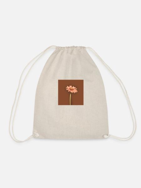 Flower Totebag - Turnbeutel - Natur