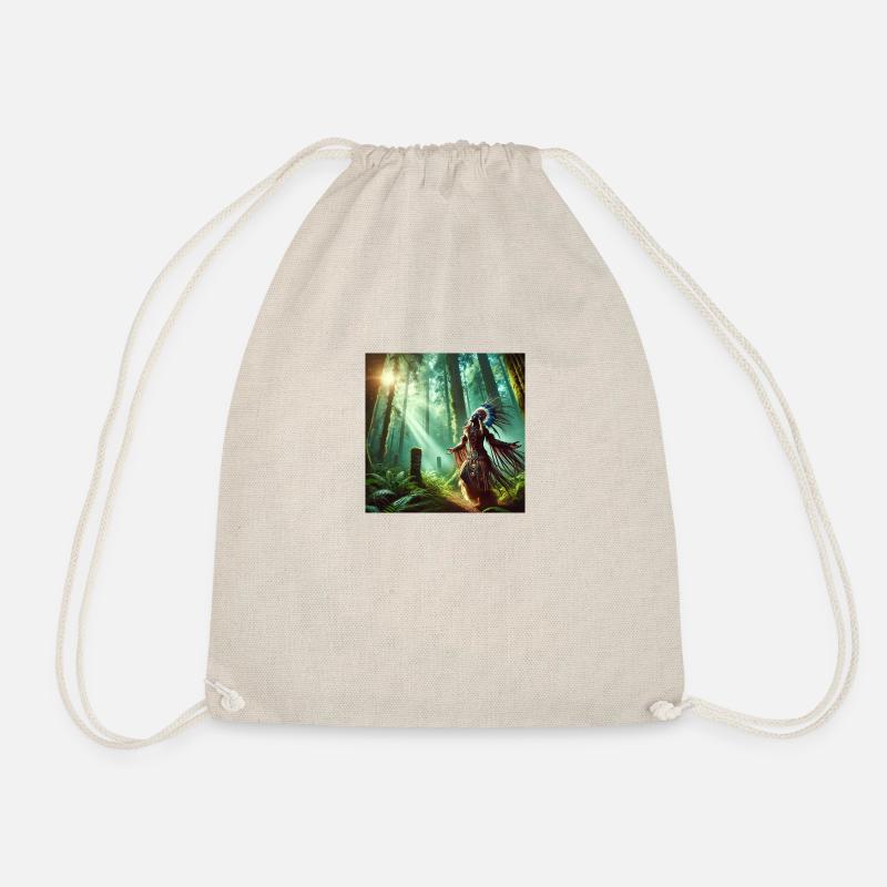 Shaman in Trance (A) - Drawstring Bag - nature