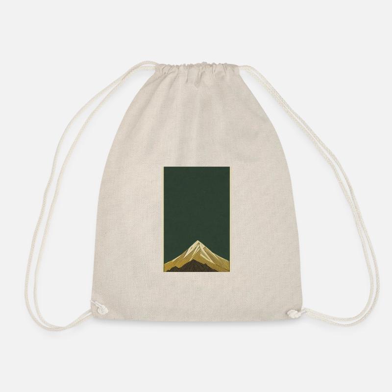 Mountain Vibes 5 - Drawstring Bag - nature