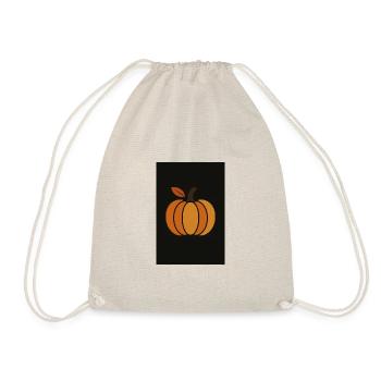 Pumpkin Flame Autumn Design - Drawstring Bag - nature - Front