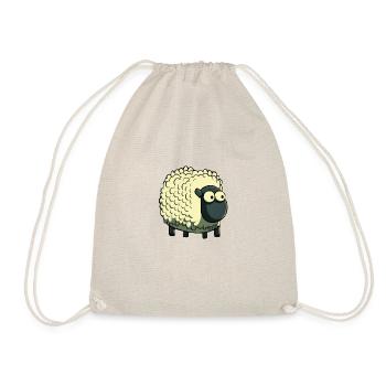 Kakou the sheep - Drawstring Bag - nature - Front