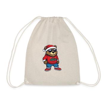Ours Noël Noël laid - Sac de sport léger - nature - Devant