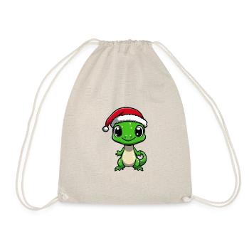 Lézard Noël Noël - Sac de sport léger - nature - Devant