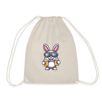 Hase Ski Bier - Turnbeutel - Natur - Vorne