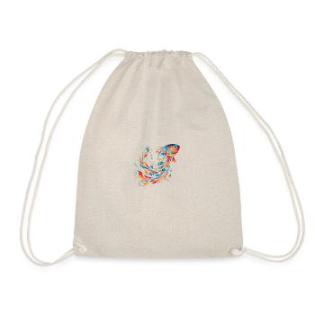 Motif abstrait de poisson pour le flair de l’océan estival - Sac de sport léger - nature - Devant