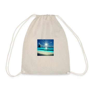 island sun day palm holydays lovers swiming - Sac de sport léger - nature - Devant