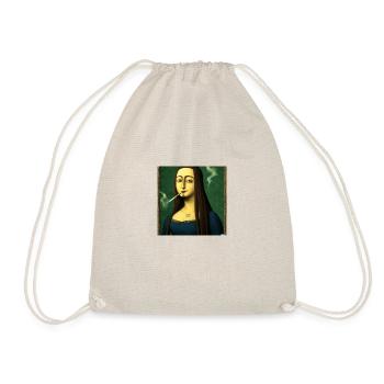 Lisa fumant - Sac de sport léger - nature - Devant
