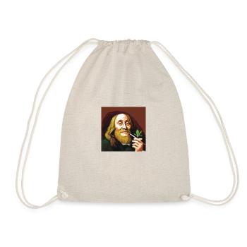 Leo - Drawstring Bag - nature - Front