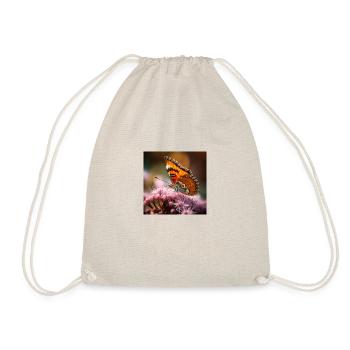 Schmetterling - Turnbeutel - Natur - Vorne