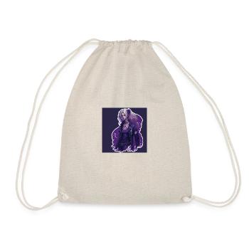 Belle fille manga - Sac de sport léger - nature - Devant