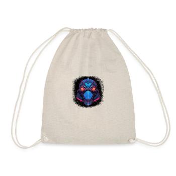 Joke Funny Sayings Animal Turtle Wave - Drawstring Bag - nature - Front